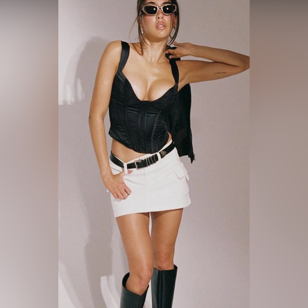 Jean Mini Skirt